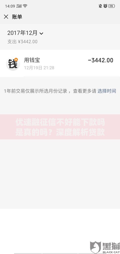 优速融征信不好能下款吗是真的吗？深度解析贷款审核真相