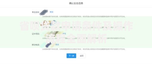 省呗贷款申请条件及操作流程全面解析