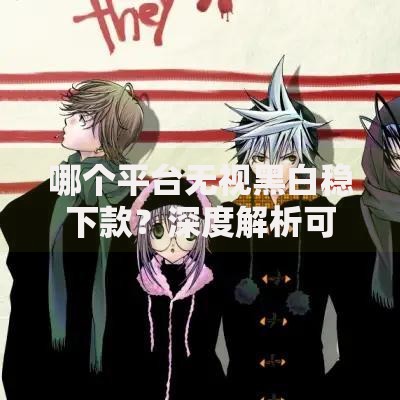 哪个平台无视黑白稳下款？深度解析可靠借贷渠道