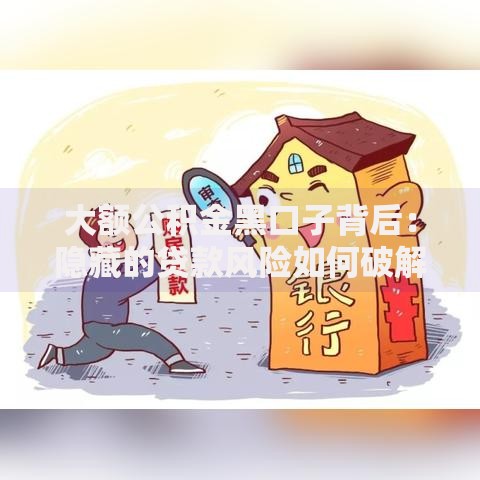 大额公积金黑口子背后：隐藏的贷款风险如何破解？
