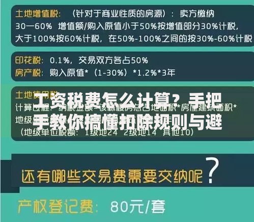 工资税费怎么计算？手把手教你搞懂扣除规则与避税技巧