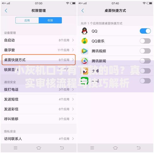 小灰机口子有下款的吗？真实审核流程与技巧解析