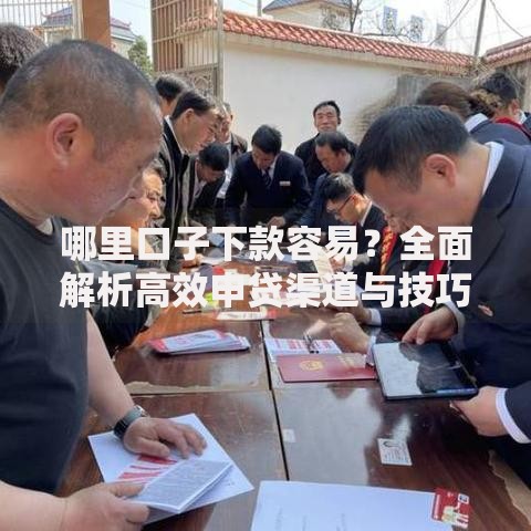 哪里口子下款容易？全面解析高效申贷渠道与技巧