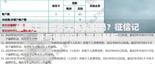 借呗上征信不上有影响吗？征信记录与借贷风险深度解析