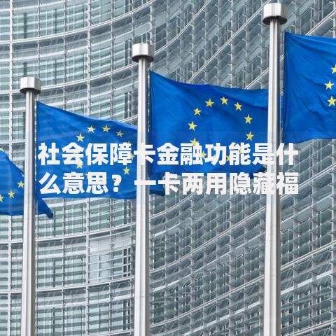 社会保障卡金融功能是什么意思？一卡两用隐藏福利别错过