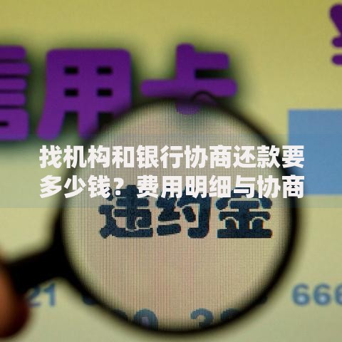 找机构和银行协商还款要多少钱？费用明细与协商技巧解析