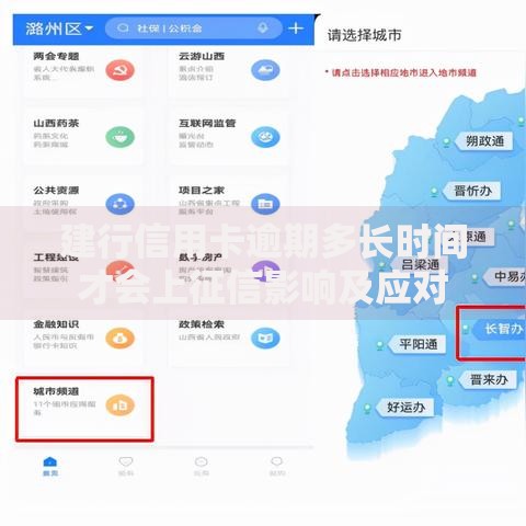 建行信用卡逾期多长时间才会上征信影响及应对