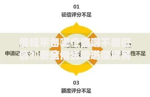 借钱平台哪个靠谱不看征信？安全借贷渠道深度解析