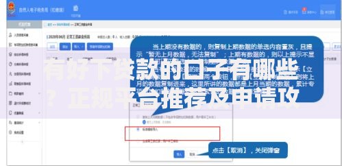 有好下贷款的口子有哪些？正规平台推荐及申请攻略