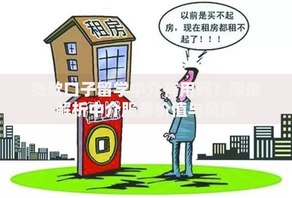 贷款口子留学中介有用吗？深度解析中介服务价值与风险