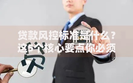 贷款风控标准是什么？这5个核心要点你必须知道