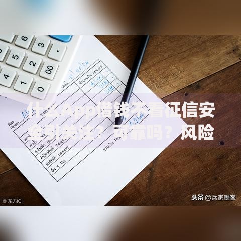 什么App借钱不看征信安全引关注？可靠吗？风险与选择全解析