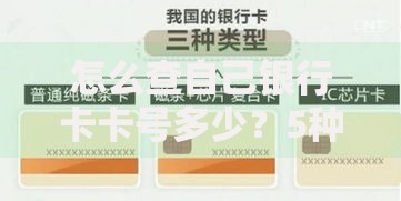 怎么查自己银行卡卡号多少？5种实用方法轻松搞定