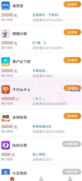 七天贷口子有哪些？正规平台解析与避坑指南