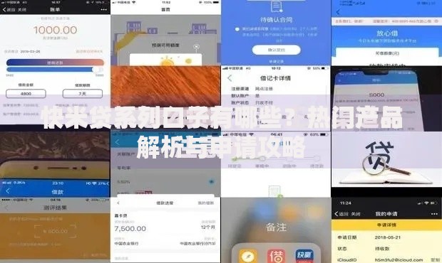 快米贷系列口子有哪些？热门产品解析与申请攻略