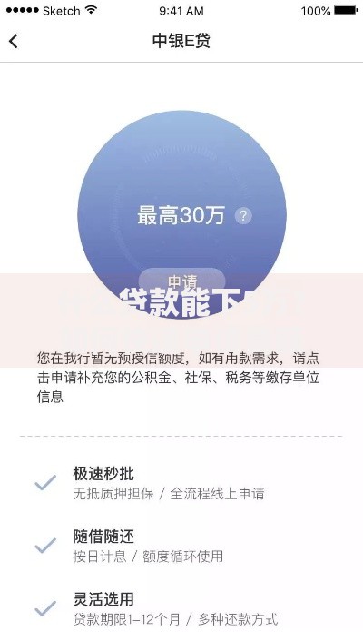 什么贷款能下5万？如何快速申请高额度贷款