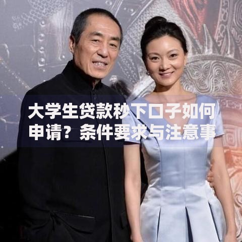 大学生贷款秒下口子如何申请？条件要求与注意事项解析