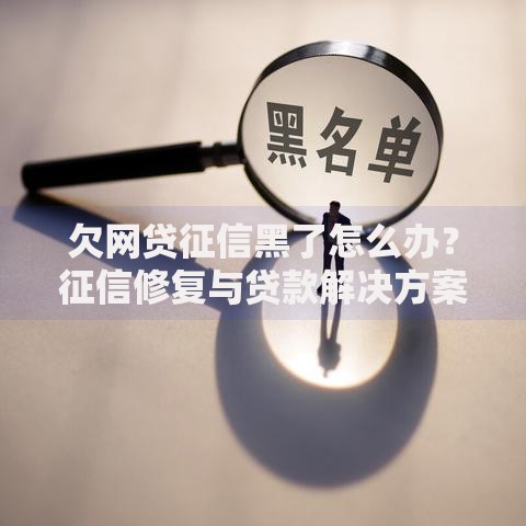 欠网贷征信黑了怎么办？征信修复与贷款解决方案全解析