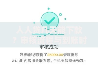 人人贷几天能下款?审核流程与到账时间全解析 人人贷几天能下款?审核流程与到账时间全解析