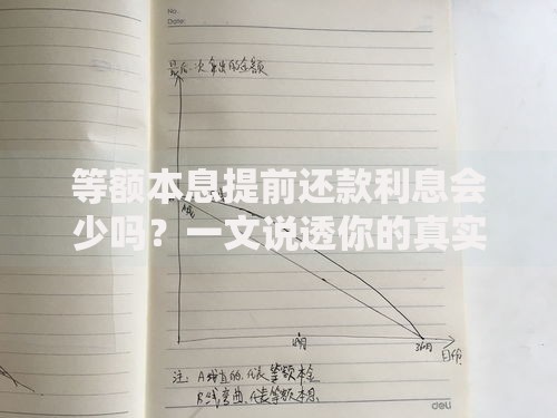 等额本息提前还款利息会少吗？一文说透你的真实省钱空间