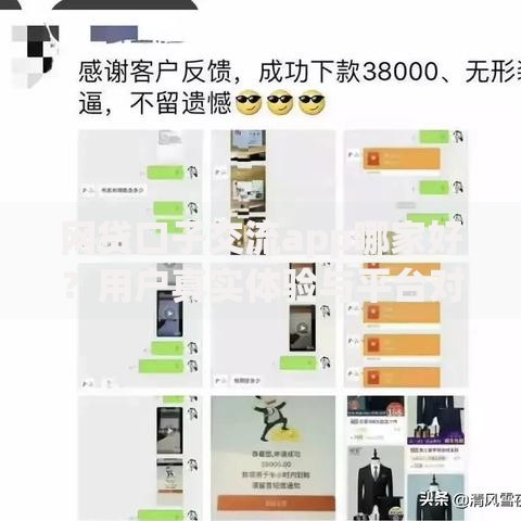 网贷口子交流app哪家好？用户真实体验与平台对比解析
