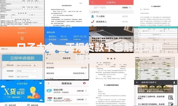 口子大全：正规贷款平台解析与申请指南