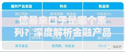 信易来口子是哪个系列?深度解析金融产品归属与特点 信易来口子是哪个系列?深度解析金融产品归属与特点