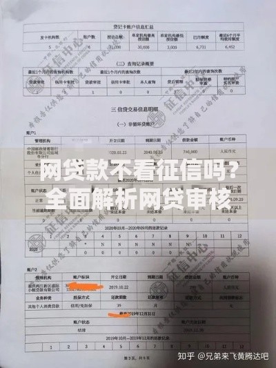 网贷款不看征信吗？全面解析网贷审核条件与征信影响