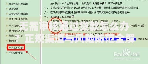 无需审核通过贷款怎么办？正规渠道与风险防范全解析