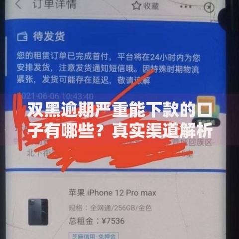 双黑逾期严重能下款的口子有哪些？真实渠道解析与避坑指南