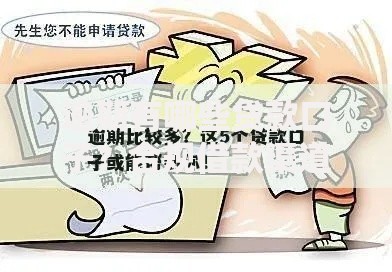 逾期有哪些贷款口子？合规借款渠道全面解析