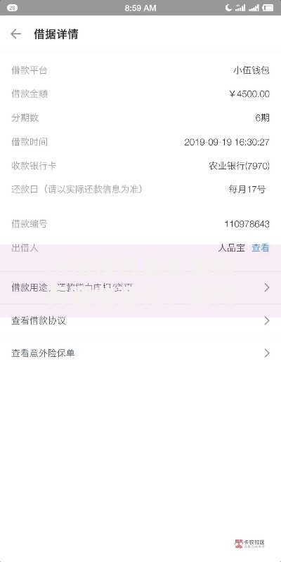 小伍钱包最新消息有哪些变化？如何申请贷款？