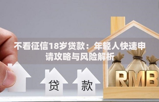 不看征信18岁贷款：年轻人快速申请攻略与风险解析