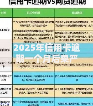2025年信用卡逾期一个月后果严重吗？最新处理方案解析