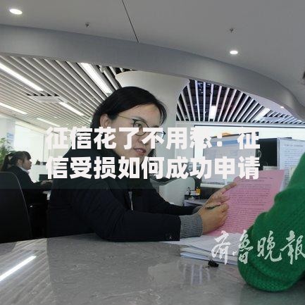 征信花了不用愁：征信受损如何成功申请贷款