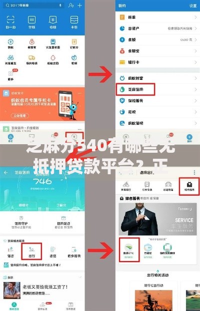 芝麻分540有哪些无抵押贷款平台？正规渠道解析