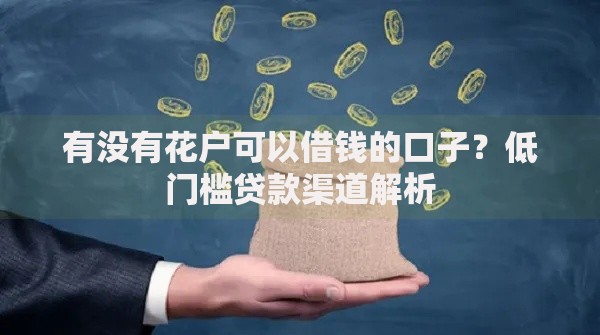有没有花户可以借钱的口子？低门槛贷款渠道解析