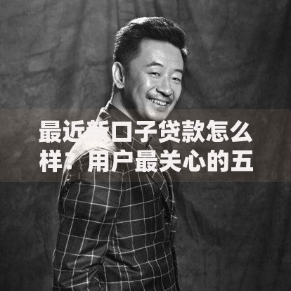 最近新口子贷款怎么样？用户最关心的五大问题解析