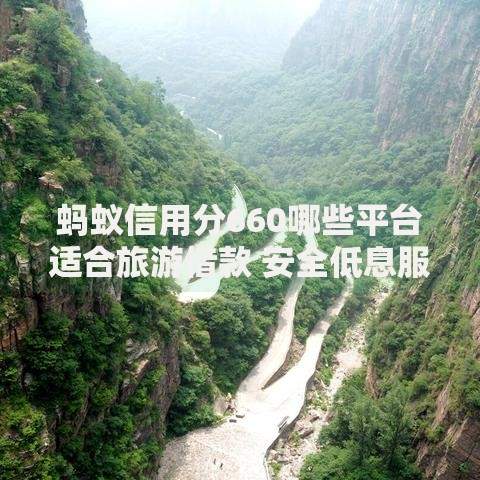 蚂蚁信用分660哪些平台适合旅游借款 安全低息服务详解