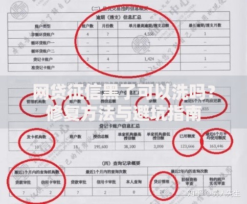 网贷征信黑了可以洗吗？修复方法与避坑指南