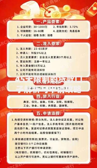 45天限制的贷款口子解析与申请攻略