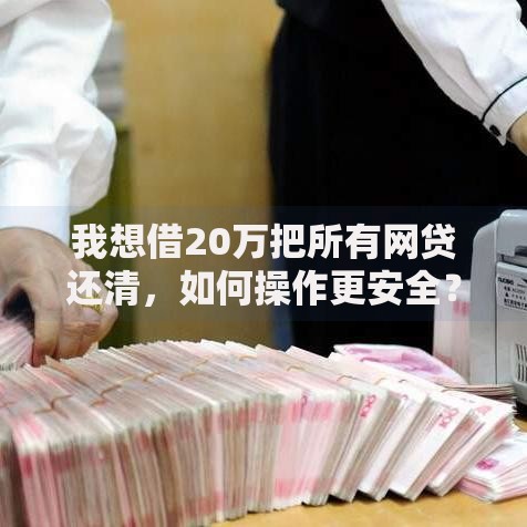 我想借20万把所有网贷还清，如何操作更安全？