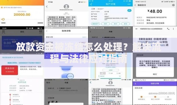 放款资金被冻结怎么处理？解决流程与法律应对指南