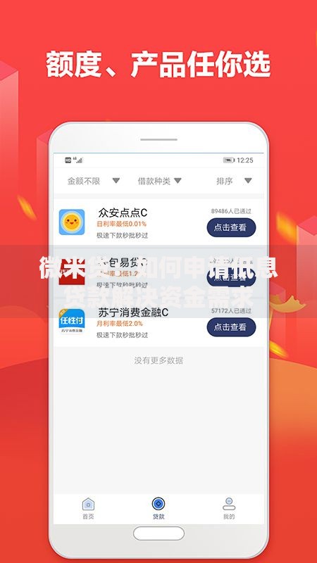 微米贷：如何申请低息贷款解决资金需求