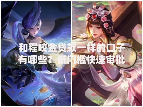 和程咬金贷款一样的口子有哪些？低门槛快速审批推荐