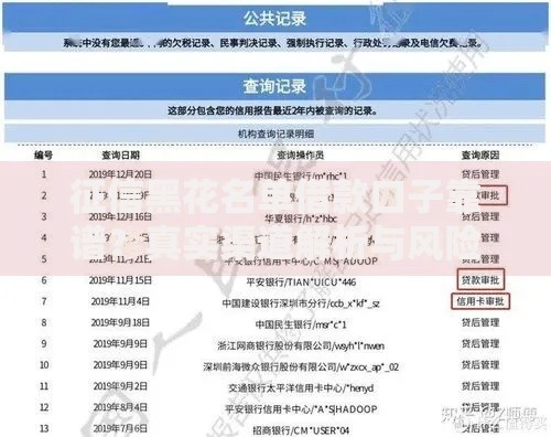 征信黑花名单借款口子靠谱？真实渠道解析与风险规避