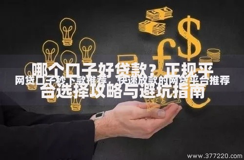 哪个口子好贷款？正规平台选择攻略与避坑指南