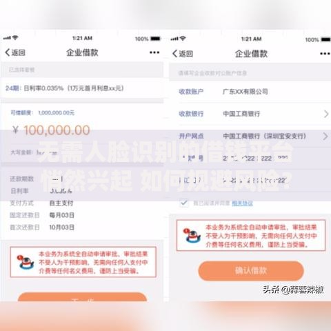 无需人脸识别的借钱平台悄然兴起 如何规避风险？