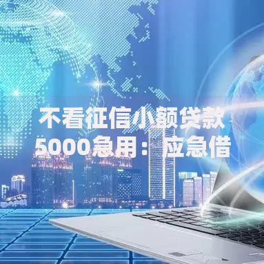 不看征信小额贷款5000急用：应急借款当天到账全攻略