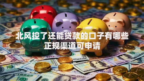 北风控了还能贷款的口子有哪些正规渠道可申请